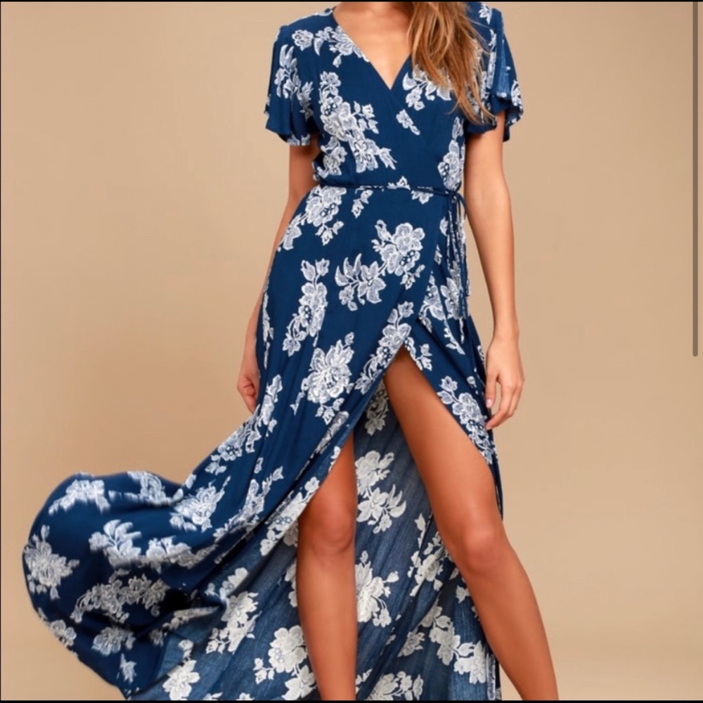 Lulus wrap dress
